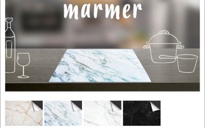 Marmer in je keuken is weer helemaal hip