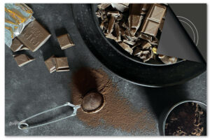 Flatlay Chocola Inductie Beschermer Exclusief SALE (81 x 52 cm)