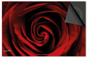 Roos Rood Inductie Beschermer Exclusief SALE (90 x 52 cm)