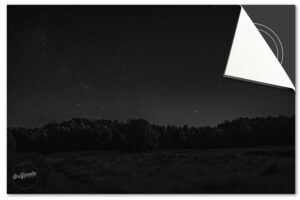 Donkere Nacht Sterren Inductie Beschermer DELUXE SALE (63,5 x 51,5 cm)