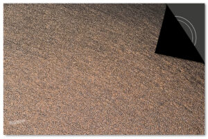 Leer - Metallic Bronze - Inductie Beschermer (76,5 x 52 cm)