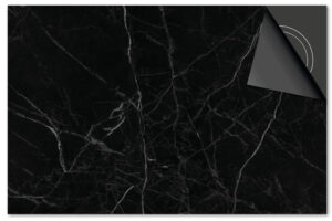 Marmer Zwart Inductie Beschermer Exclusief SALE (80 x 52 cm)