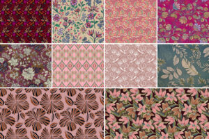 Retro Flowers Collectie